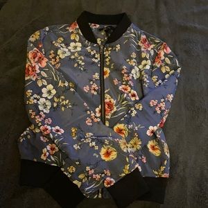 Floral bomber